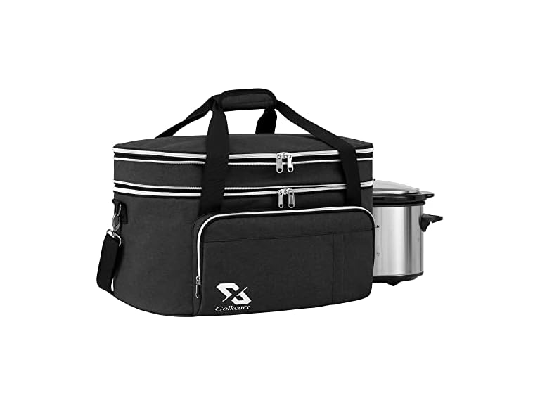 Double Layer Bag for Oval CrockPot