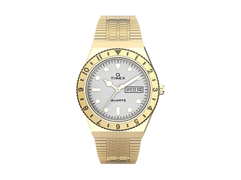 Timex Q Women’s 36mm Gold-Tone Watch