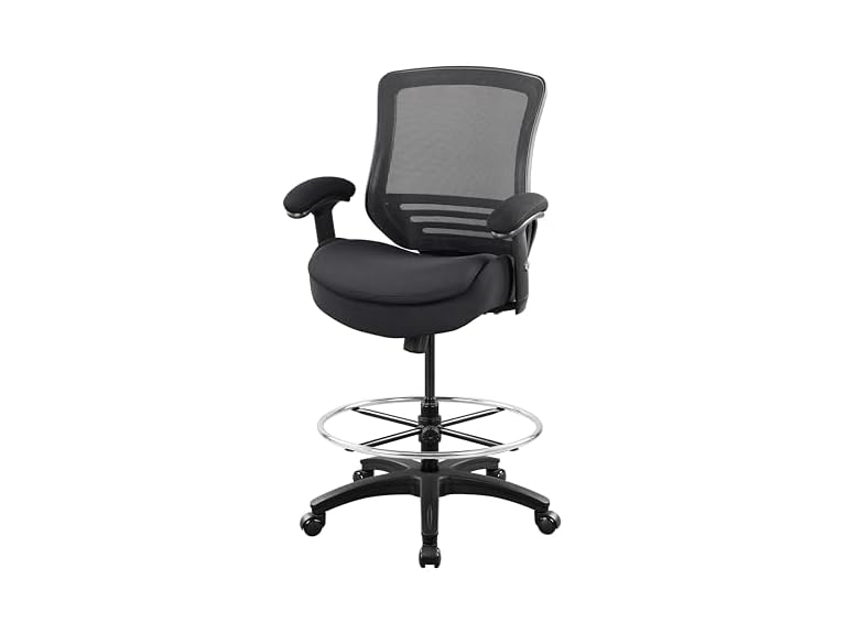 400Lbs Office Drafting Chair Wide Dual