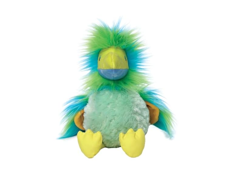 Manhattan Toy Silly Birds Pistachio 8.5"  Plush Bird Toy