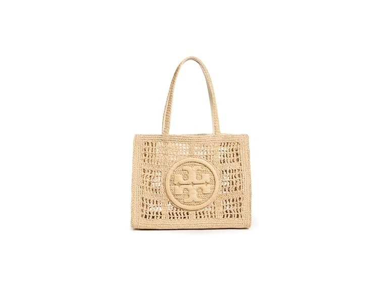 Tory Burch Ella Hand Crocheted Small Tote