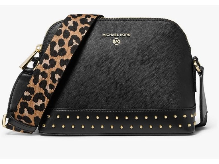 Michael Kors Jet Set Charm Large Dome Crossbody with Web Strap
