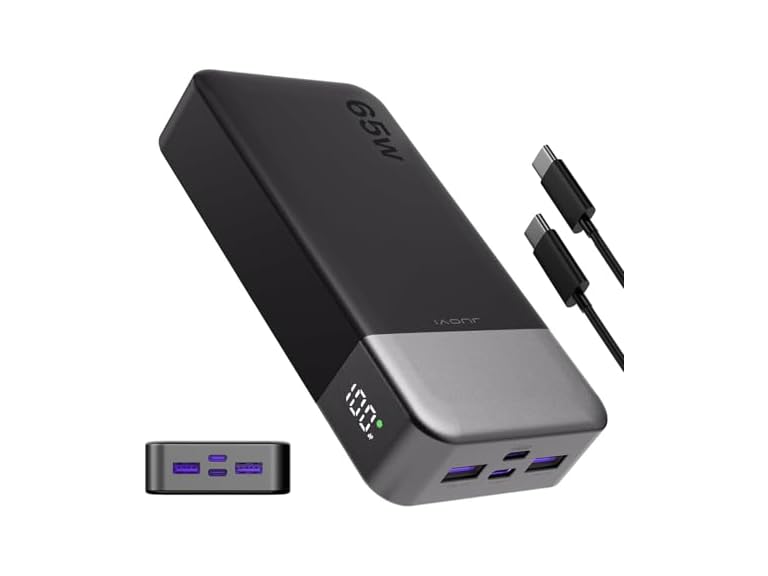 JUOVI Portable Charger 65W