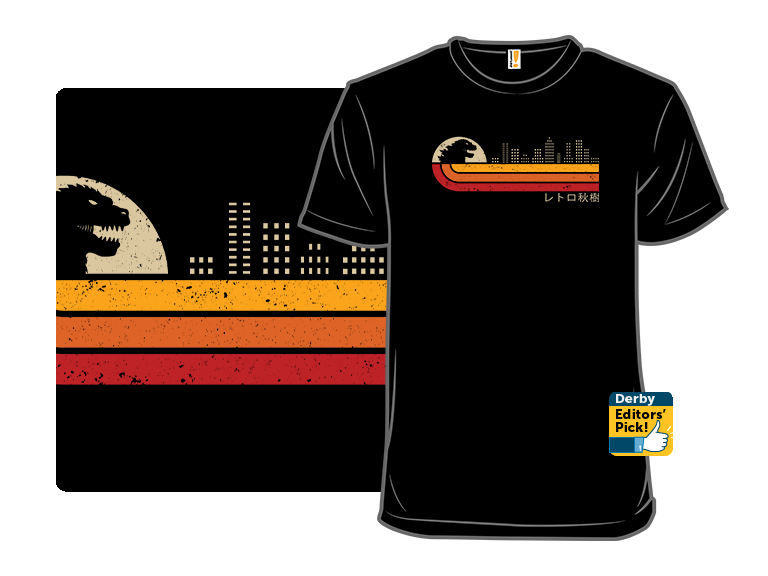 Retro Kaiju Stripes