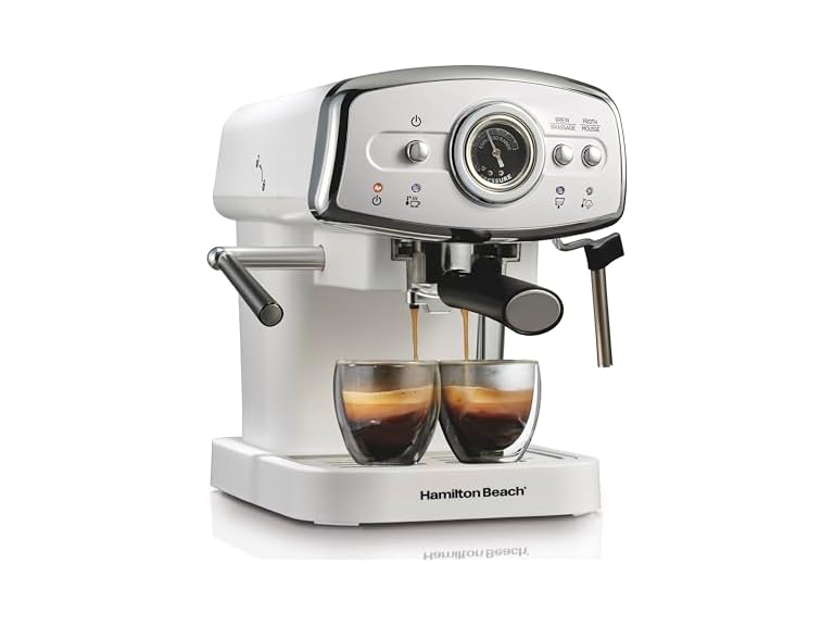 Hamilton Beach Slide & Lock Espresso Machine