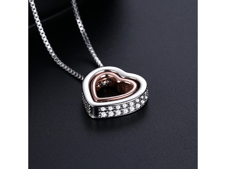 Double Heart Necklace