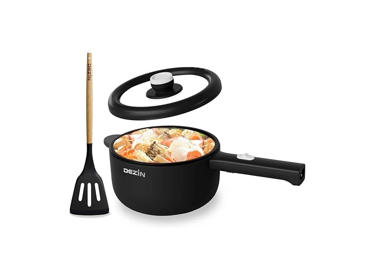 Black 2L Non-Stick Sauté Pan