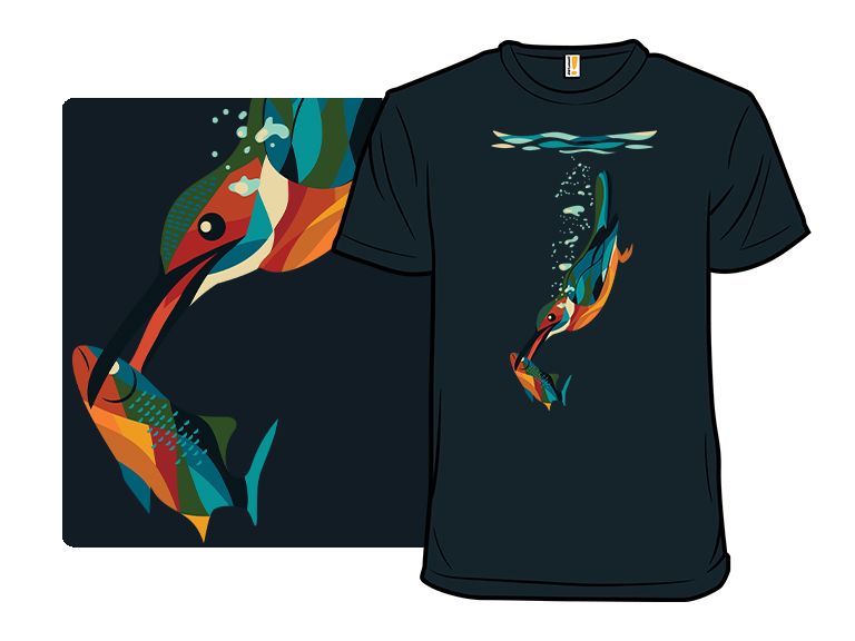 Kingfisher Diving