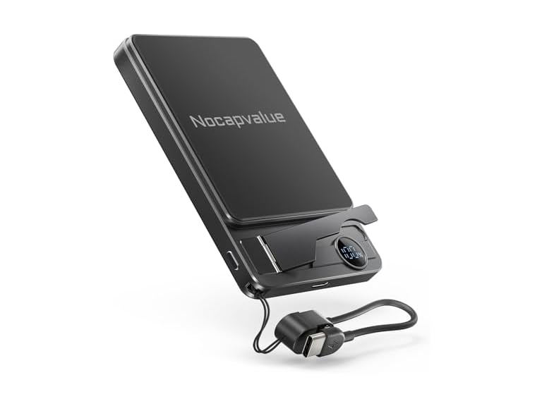 Nocapvalue Qi2 Magnetic Portable Charger