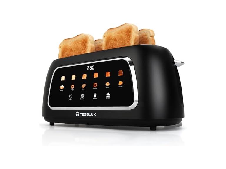 4 Slice Toaster Touch Screen